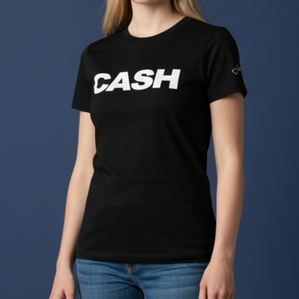 3/$30 ZION ROOTSWEAR Graphic Johnny Cash Block Fitted Baby T-shirt